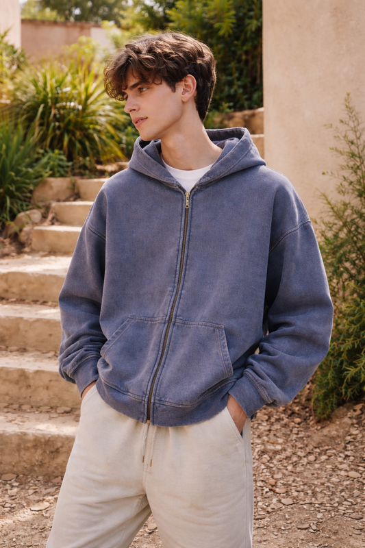 Sudadera Con Cremallera - LS