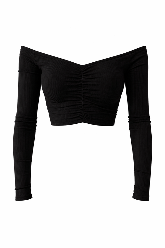 Off-Shoulder Top - LS