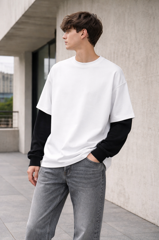 Camiseta De Dos Piezas - LS