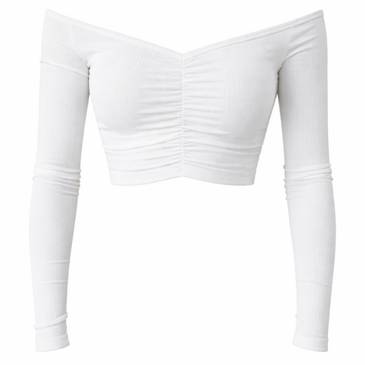 Off-Shoulder Top - LS